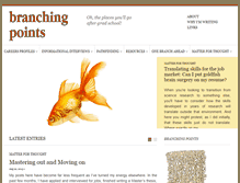 Tablet Screenshot of branchingpoints.com